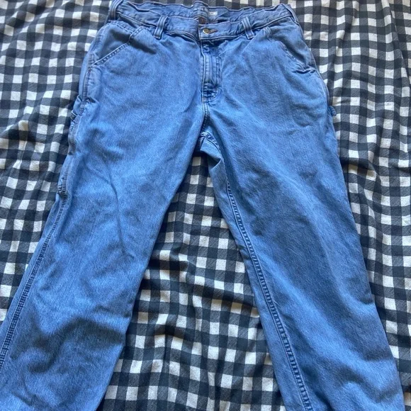 Carhartt Men's Blue Jeans - Picture 4 of 6